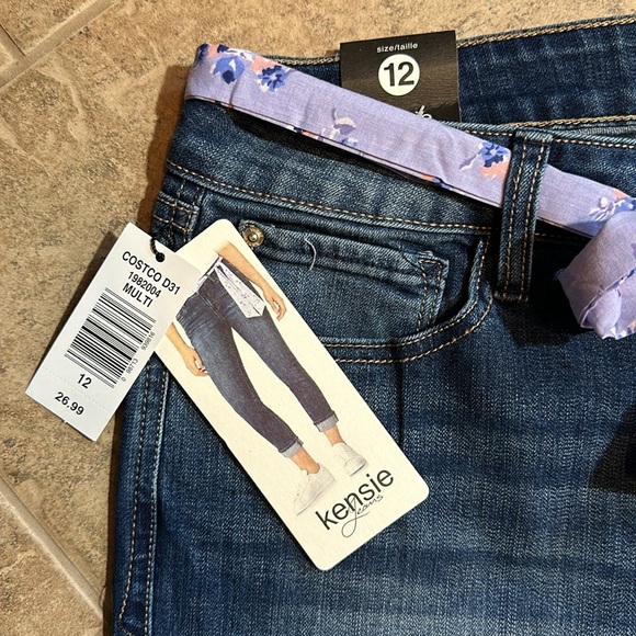 NWT Kensie Jeans Cropped - 12 - Picture 2 of 3